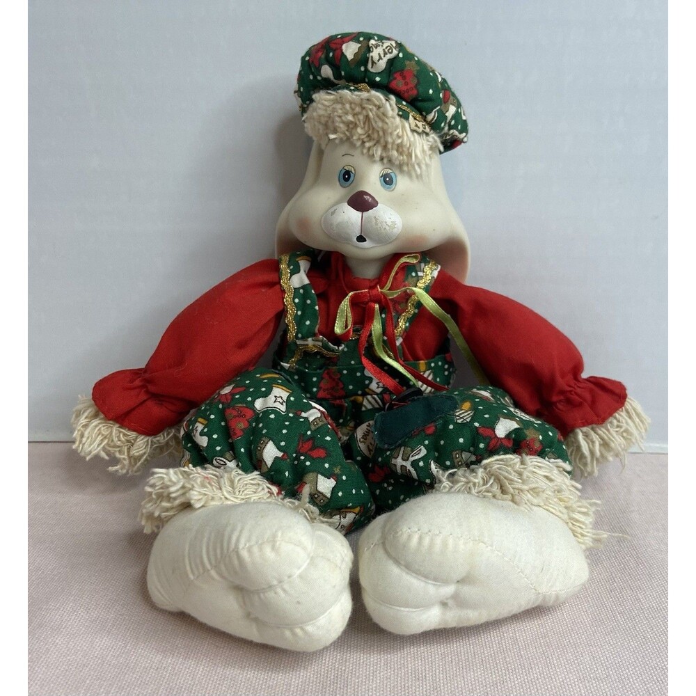 Vintage House of Lloyd Christmas Around the World Bunny Porcelain 1995